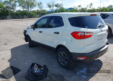 2019 Ford Ecosport S из США, поврежденный, VIN MAJ3S2FE5KC282052